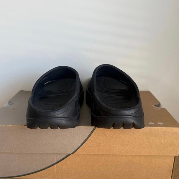 Hoka One One Ora Recovery Slide Women Black Sandals - SZ 8 - Picture 6 of 10